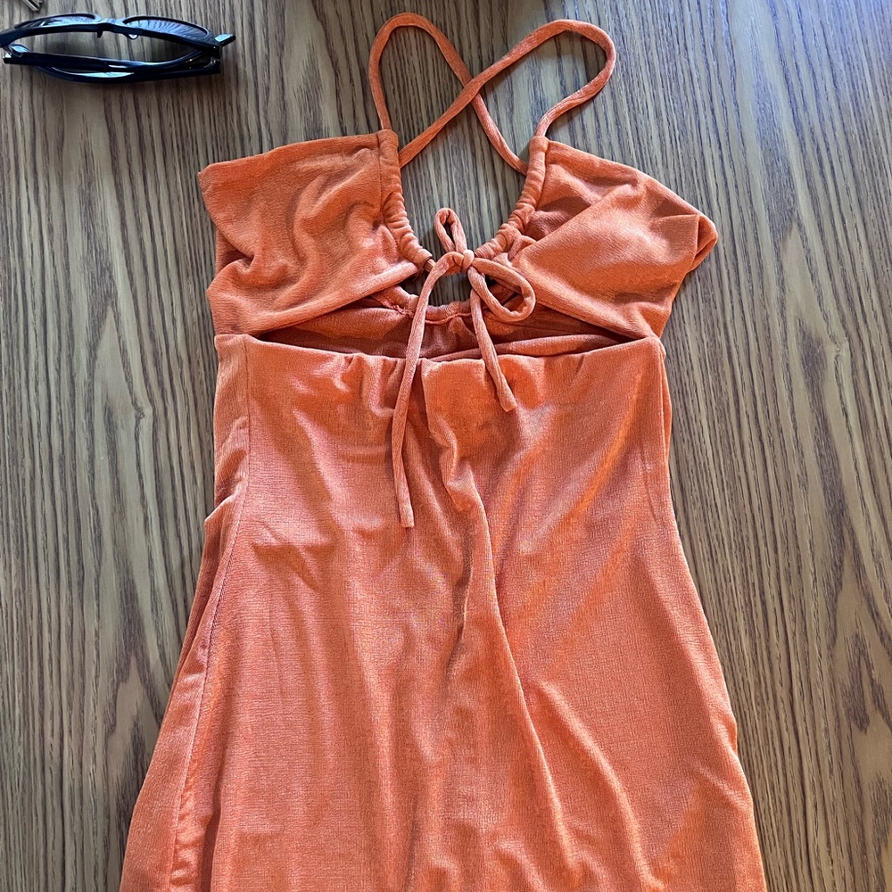 Princess Polly Orange Mini Dress